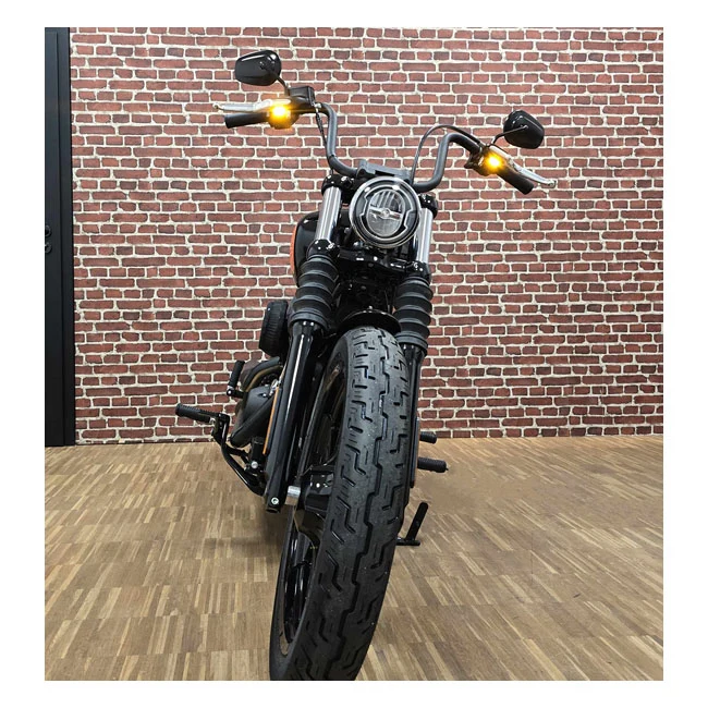 Verstelbare Kellermann, Intermitente 'Dash M'. Delantero Izquierdo Para Harley Davidson