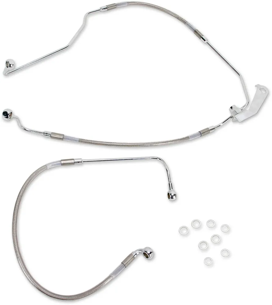 Vierkante Latiguillo Freno Trasero Para Harley-Davidson Touring