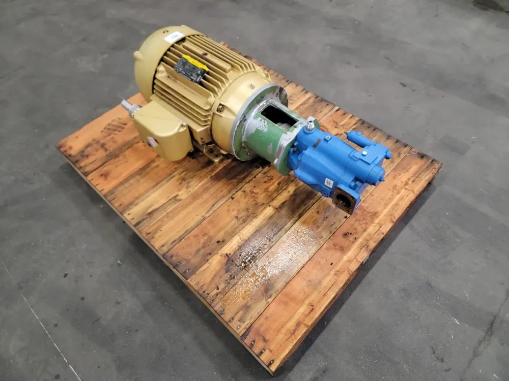 50 hp, 230/460 volts, 1775 rpm, 326TC, Electric Motor CEM4115T w/ Pump voor Industriële Automatisering