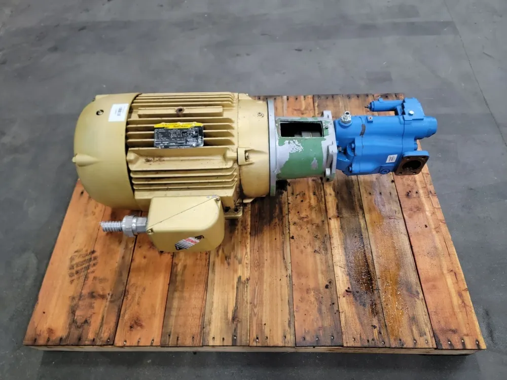 50 hp, 230/460 volts, 1775 rpm, 326TC, Electric Motor CEM4115T w/ Pump voor Industriële Automatisering