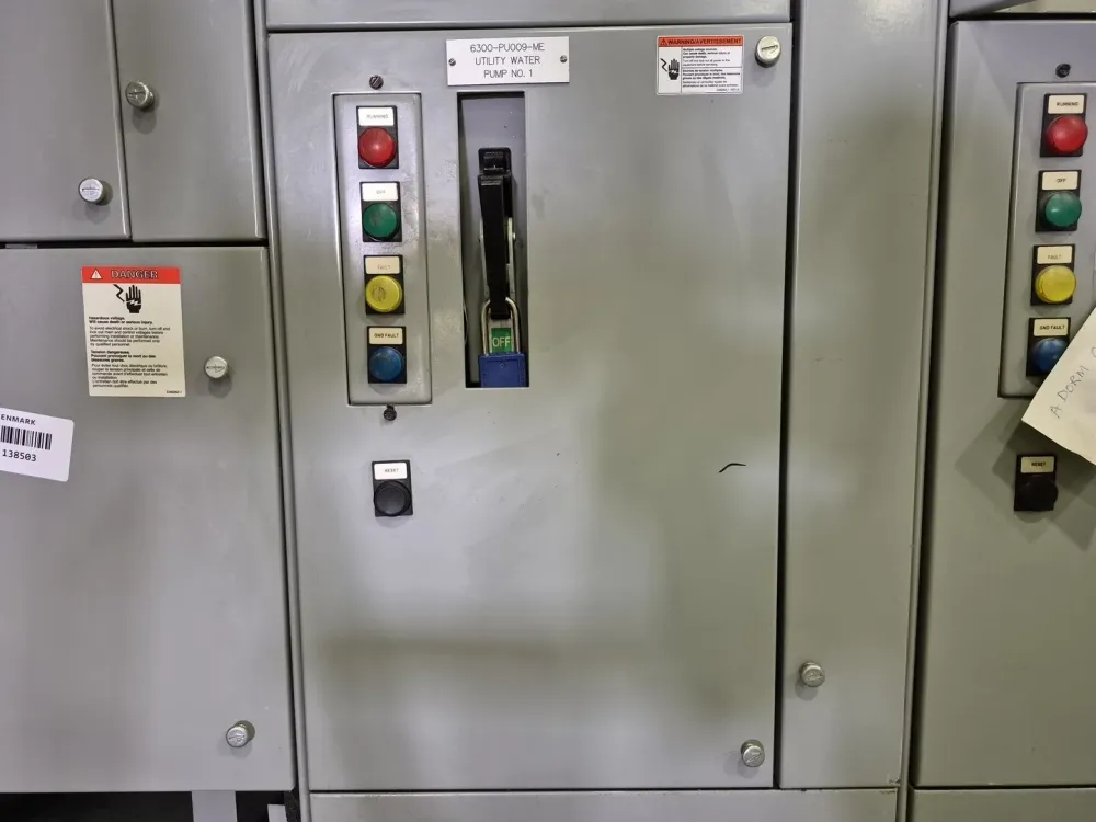 50 hp 600V 3-Ph Motor Control Center Bucket 02FI