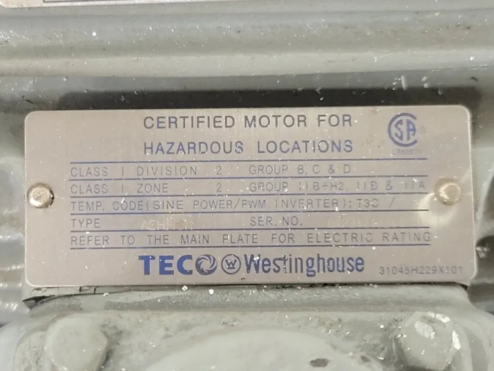 Hoge Kwaliteit DIN-rail 1 hp, 575 Volts, 1800 Rpm, 143T Uitgelezen Efficiency Inverter Duty Motor EP00145