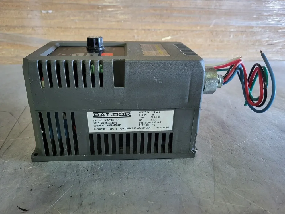 1 HP Inverter Control ID15P101-ER met CE-Keurmerk