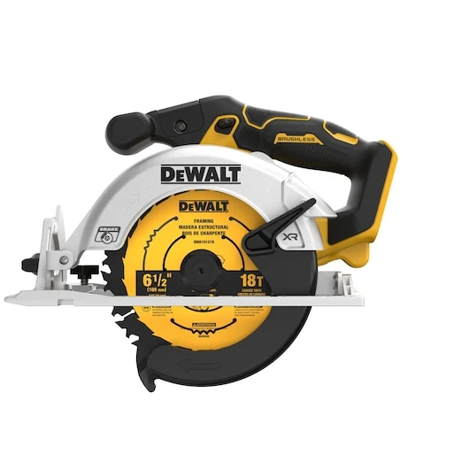 DEWALT 20V MAX* XR 6-1/2 . Brushless Draadloos Circular Saw (Tool Only) voor Transportcontainers