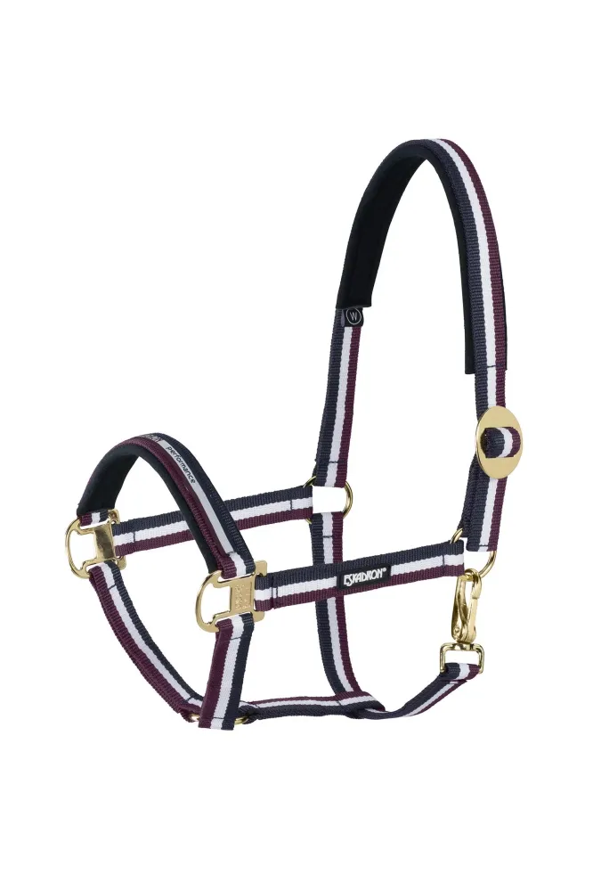 Halter sliding Buckle Nightblue-White-Blackberry X-Full (IP67)