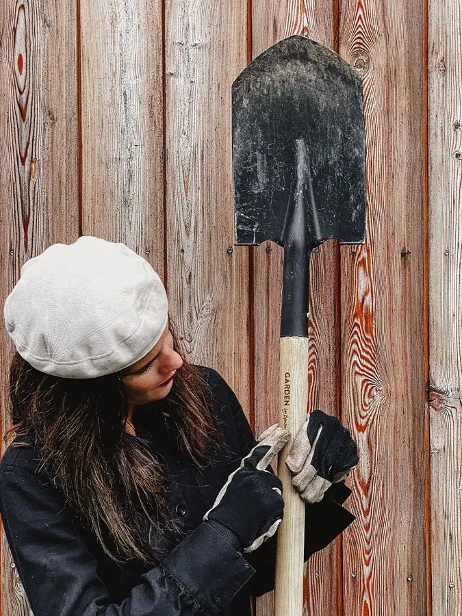Pointed garden spade Verzorgd voor Zeildoek