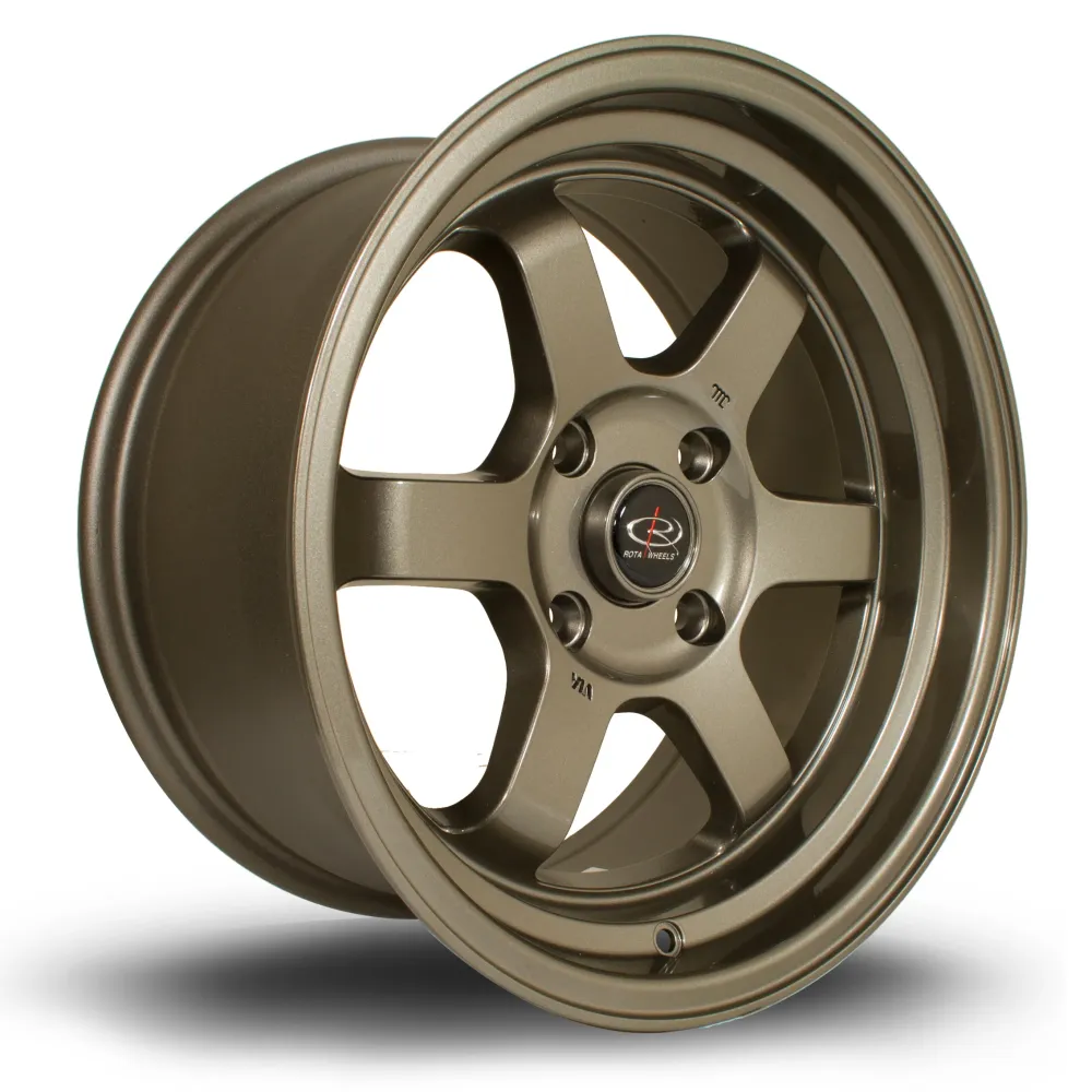 Rota Grid V 16x8" 5x100 ET20, Antiek brons (IP67)
