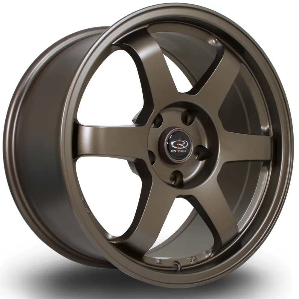 Rota Grid 17x8.5" 5x114.3 ET30, Bronzen