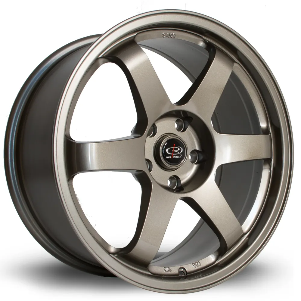 Rota Grid 18x8.5" 5x114.3 ET30, Gloss Warm brons