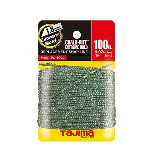 TAJIMA 100' CHALK-RITE® Extreme Bold Replacement Snap Line