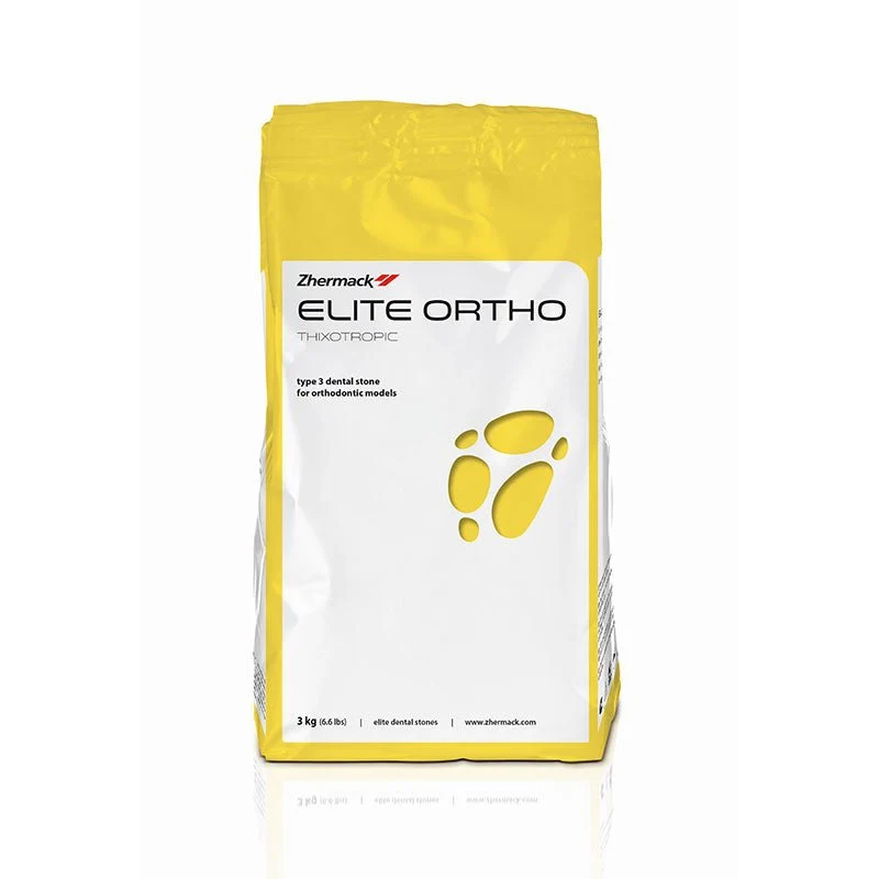 Elite Ortho Platre Orthodontia Zhermack Sneeuwwit Shiny Expansion 0.05%