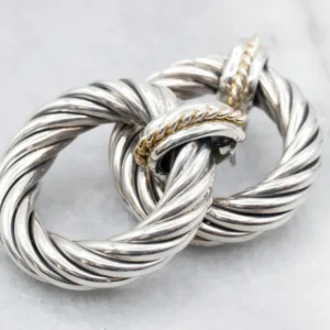 Bold Mix Metaal Hoop Earrings