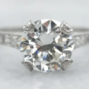 Certified GIA Diamond Engagement Ring