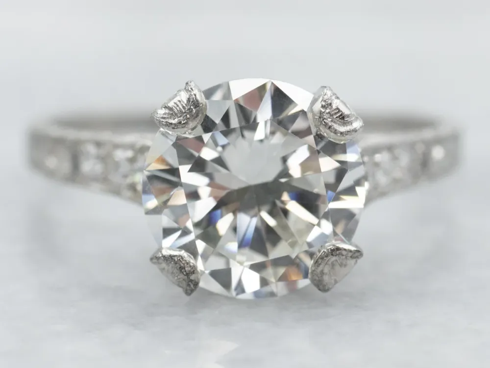 Certified GIA Diamond Engagement Ring