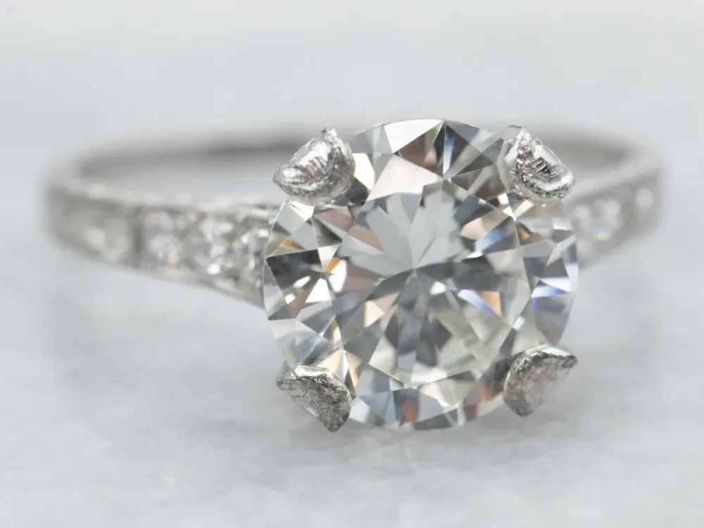 Certified GIA Diamond Engagement Ring