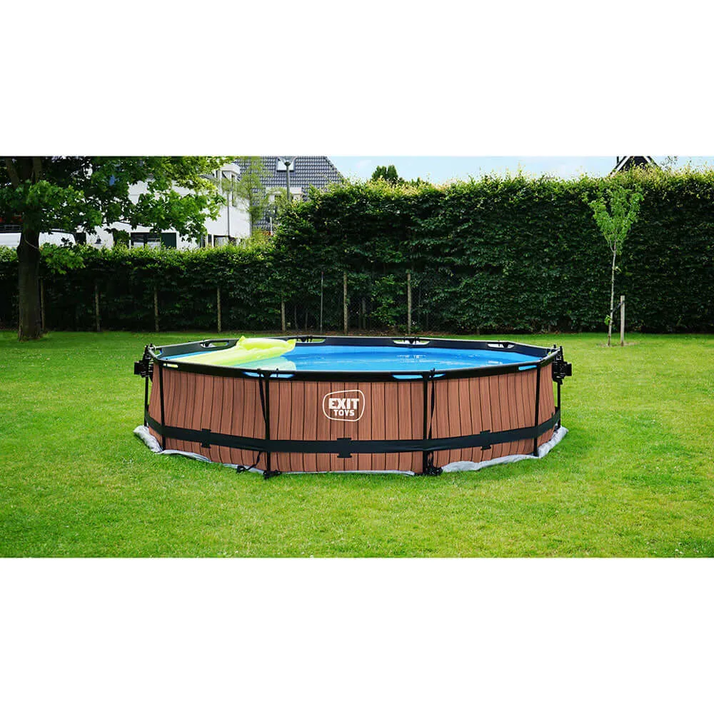 Exit Pool Ground Protective Tarpaulin 400x200 - Grijs