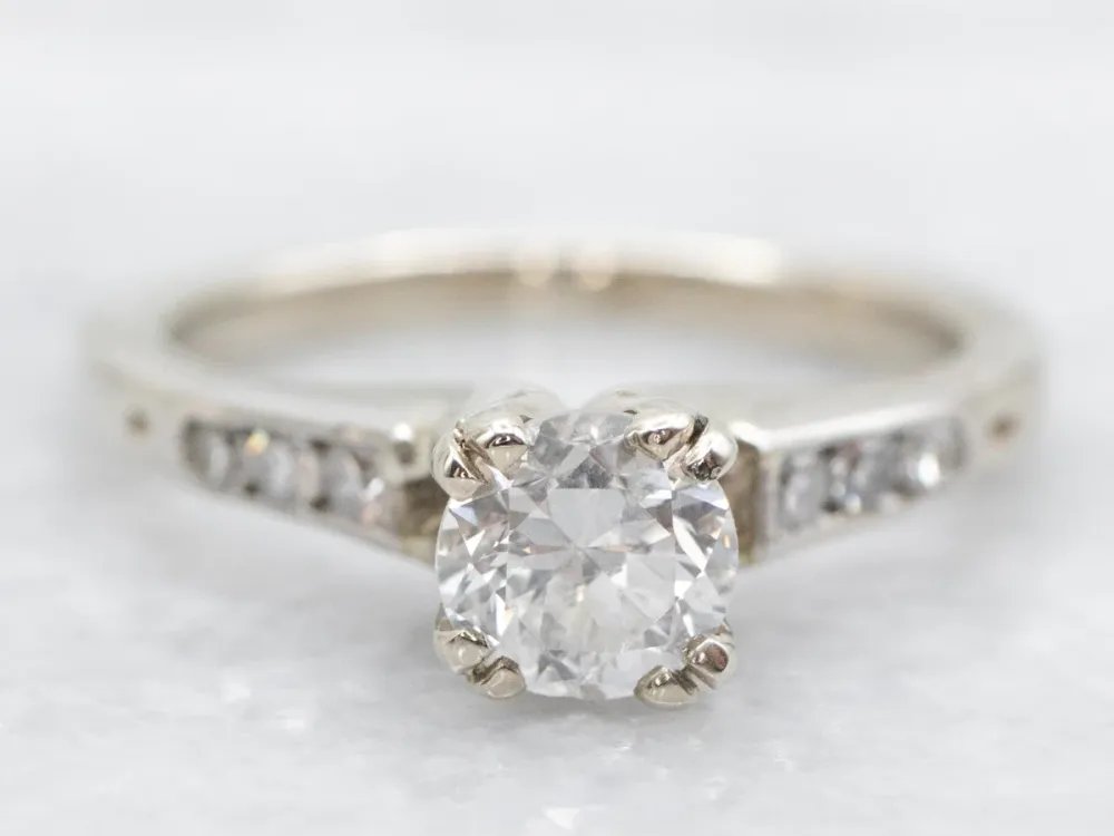Industrieel Zwaar Belast Diamond Engagement Ring
