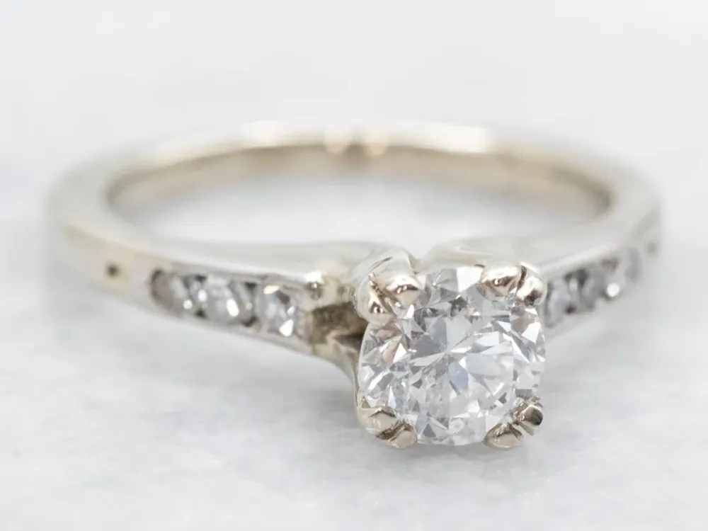 Industrieel Zwaar Belast Diamond Engagement Ring
