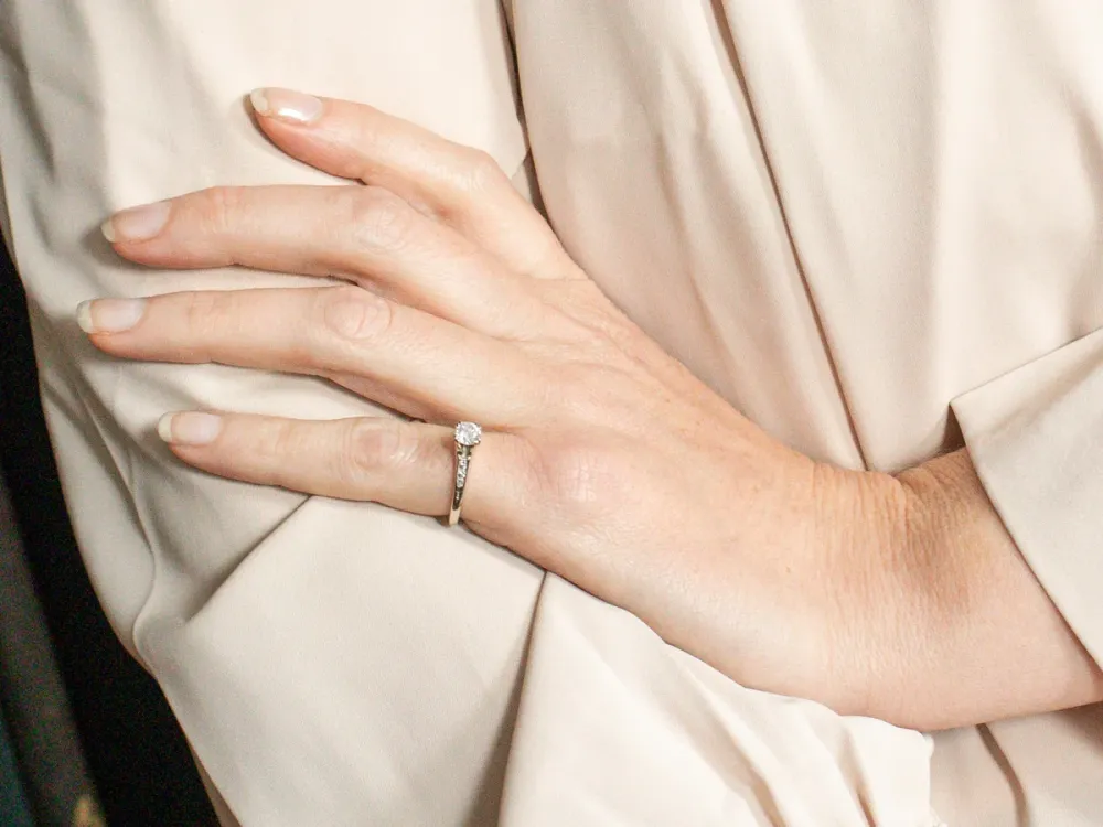 Industrieel Zwaar Belast Diamond Engagement Ring