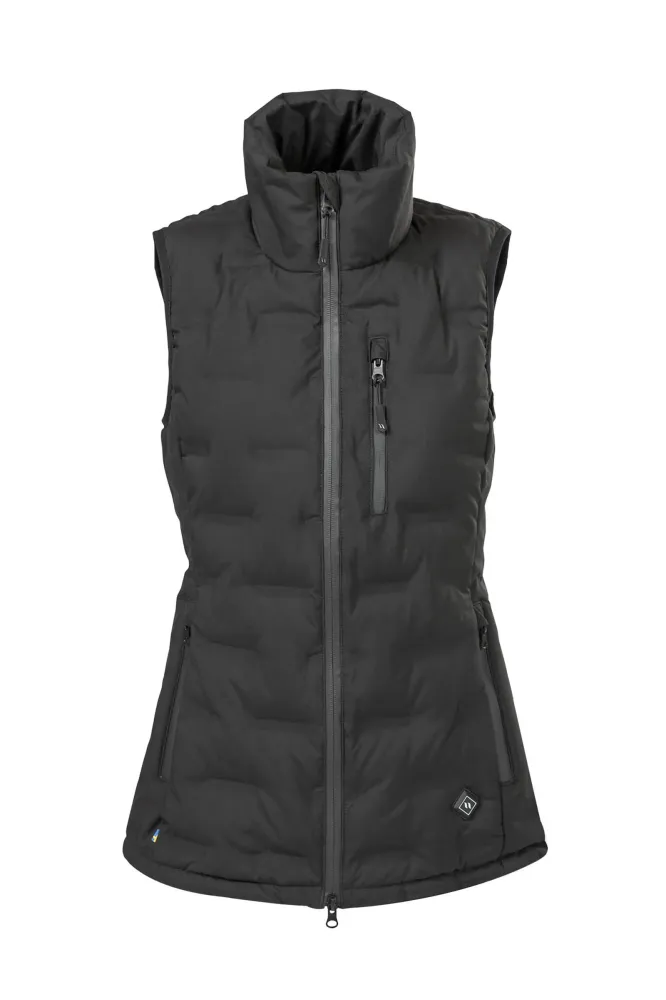 Katla Women's Heated Vest Koolzwart XS