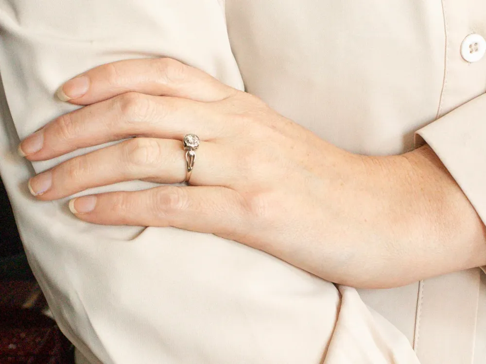 Klassiek Diamond Halo Engagement Ring