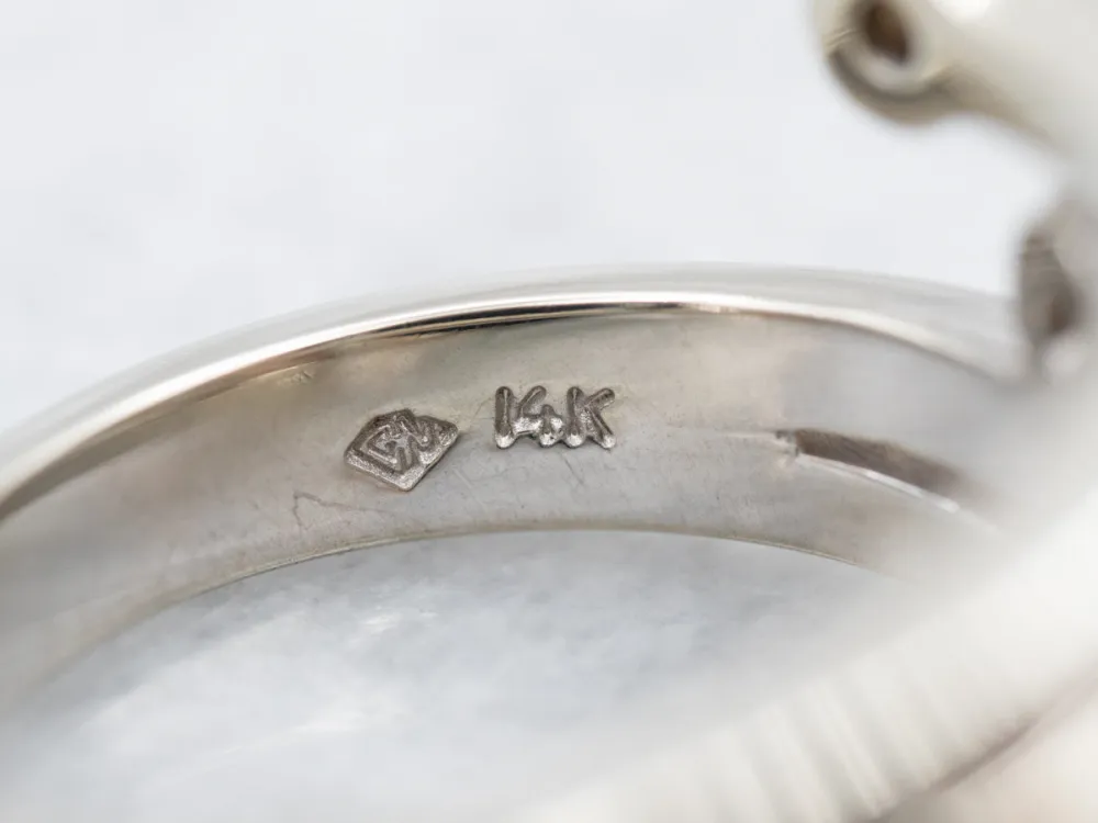 Modernist Diamond Stacking Ring - DIN Norm