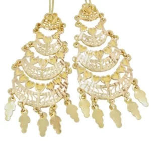Oriental dangling earrings met CE-Keurmerk
