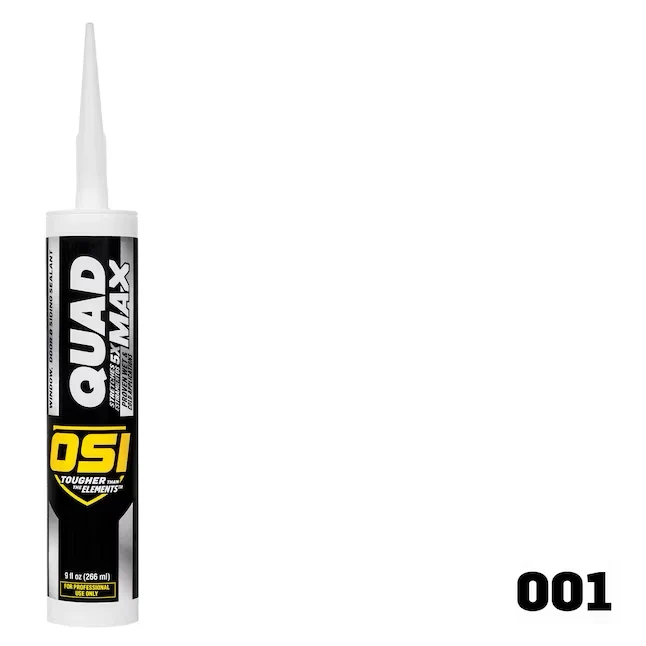 OSI Quad Max 9.5-oz White Paintable Hoogwaardig Sealant Caulk