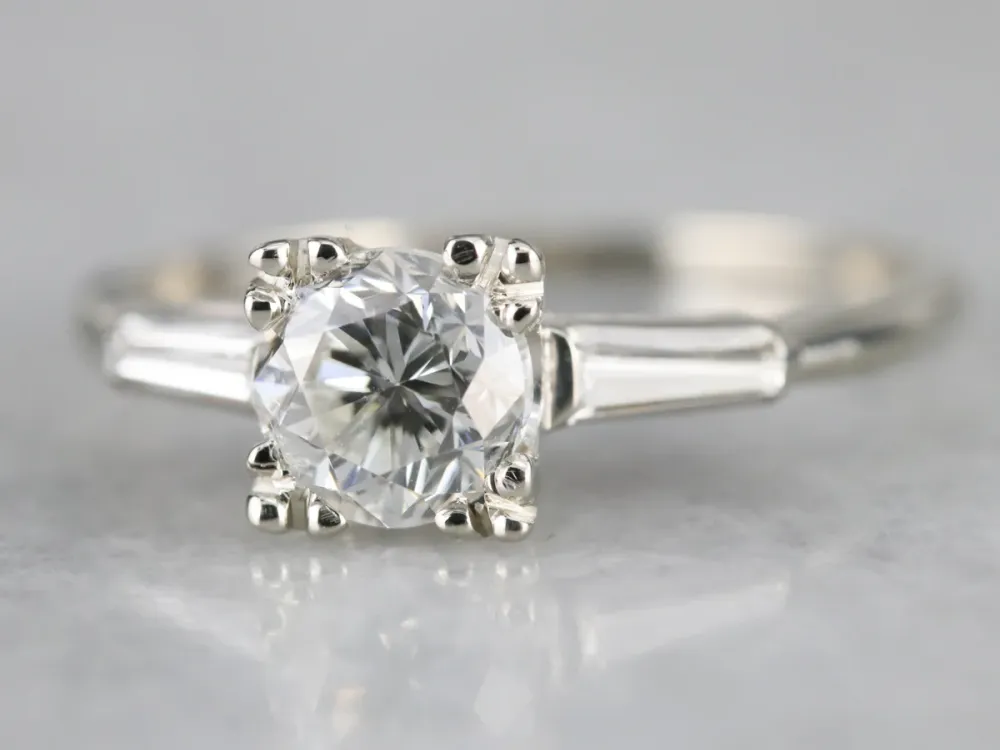 Stunning Retro Era Diamond Engagement Ring