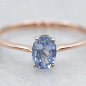 Sweet Light Zeeblauw Sapphire Engagement Ring