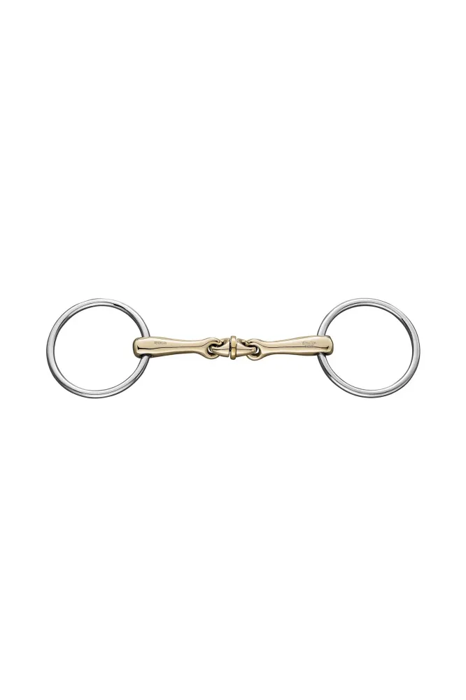 WH Ultra Sensogan Dubbel Jointed Loose Ring Snaffle 14mm No Color 130 mm