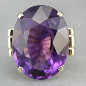 Vintage Amethyst Cocktail Ring