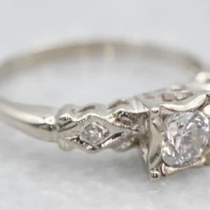 Vintage Diamond Engagement Ring