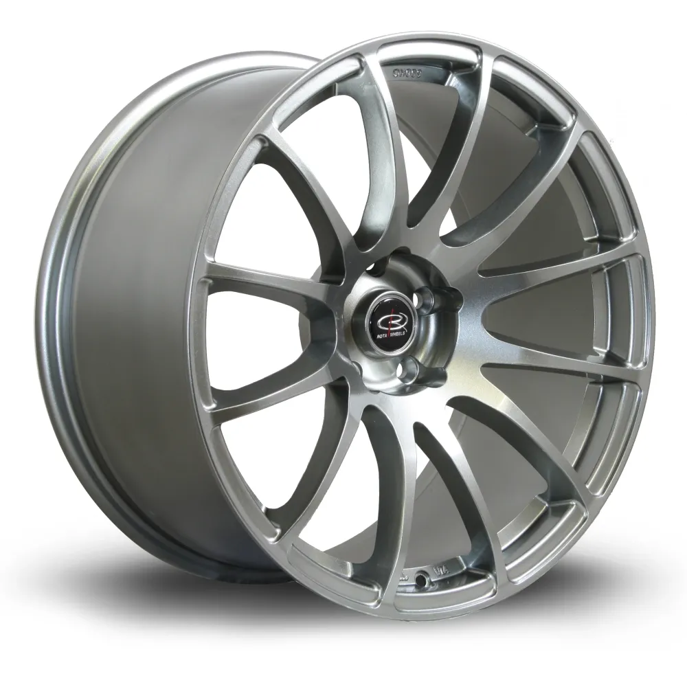 Rota PWR 19x10" 5x114.3 ET20, Staal Grey