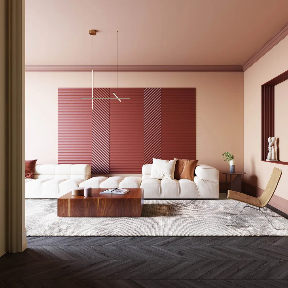 Flexibel 3D Paneel | 15 x 250 x 2000 mm | W114F VALLEY XL