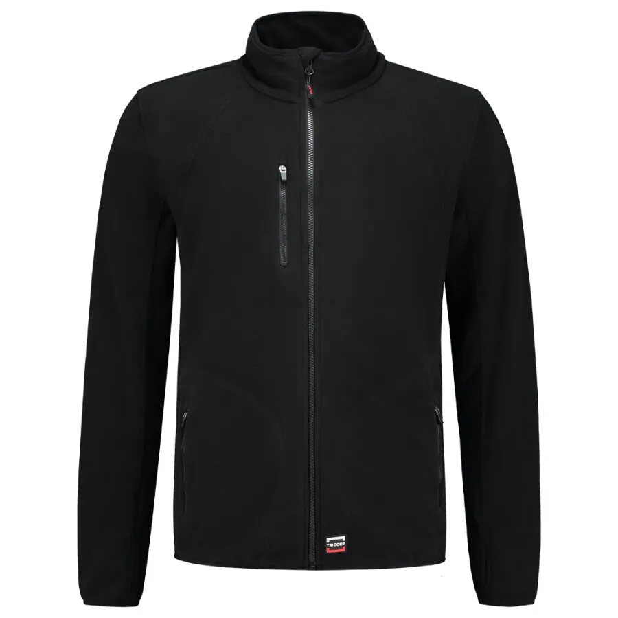 Tricorp sweatvest warme stof luxe - Casual - 301012 - zwart - maat M