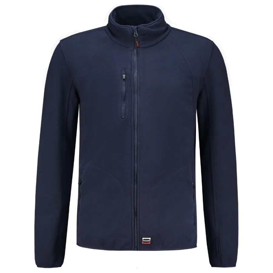 Tricorp sweatvest zachte stof luxe - Casual - 301012 - inkt blauw - maat M