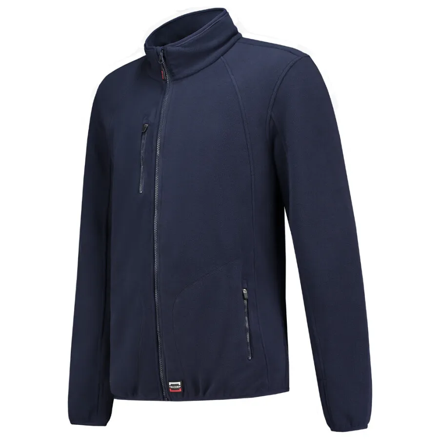 Tricorp sweatvest zachte stof luxe - Casual - 301012 - inkt blauw - maat M