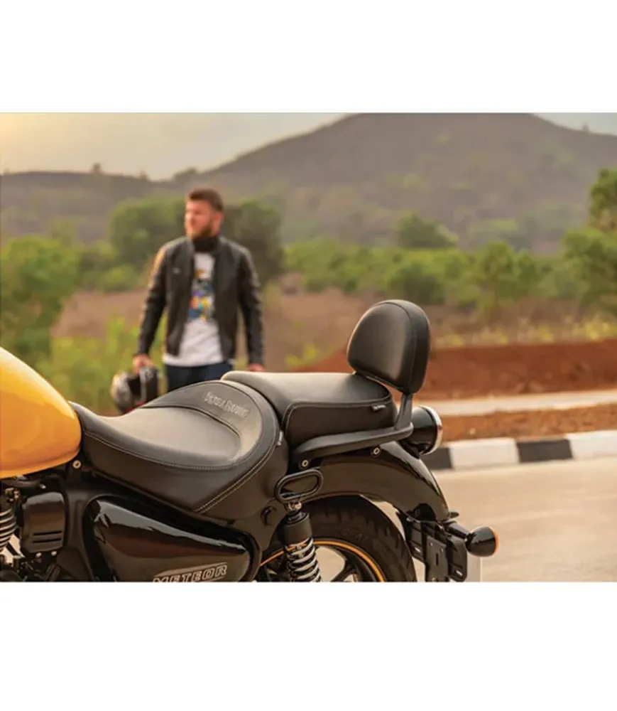 Backrest Meteor 350 - Ravenzwart