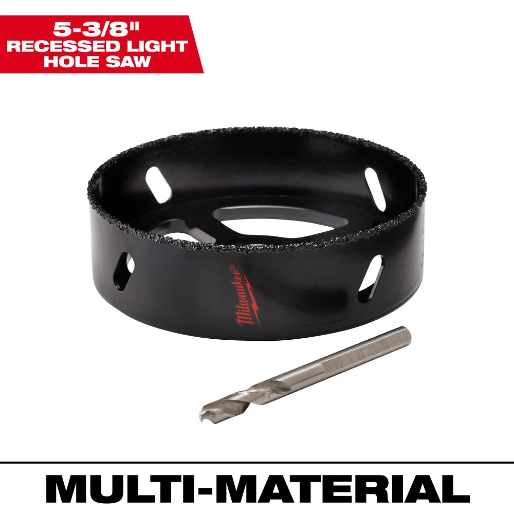 Milwaukee Tools 5-3/8" RECESSED LIGHT HOLE SAW 49-56-0303