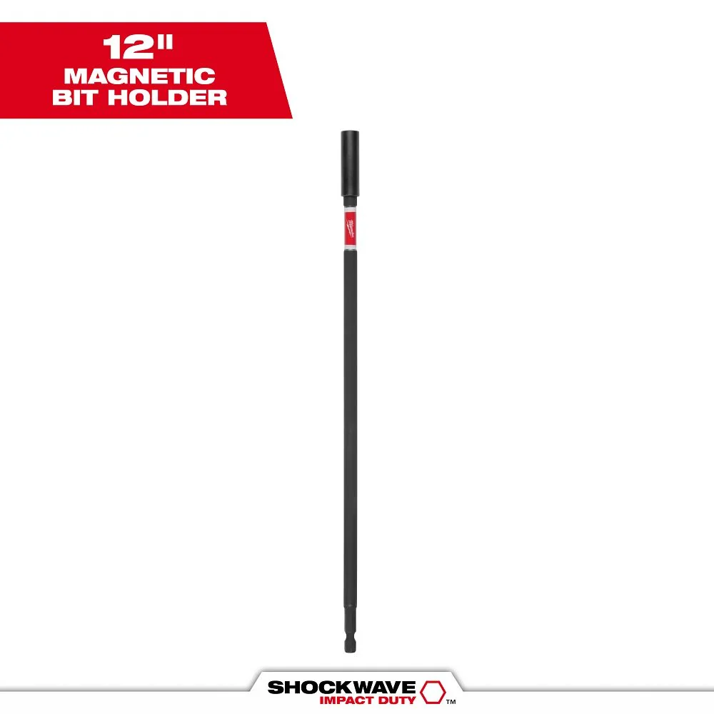 Milwaukee Tools 12” Magnetic Bit Holder 48-32-4512