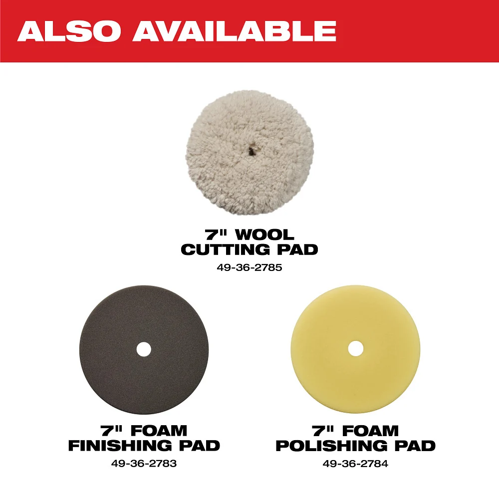Milwaukee Tools 7 . Wol Cutting Pad 49-36-2785