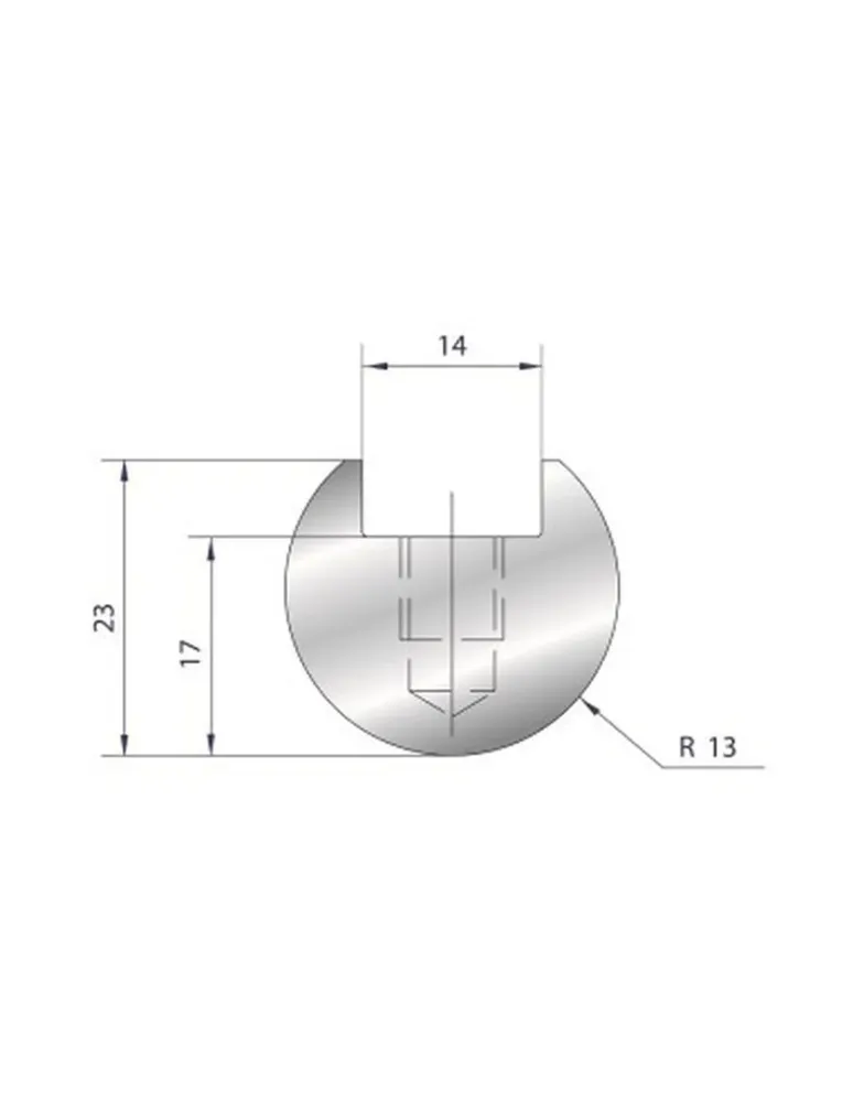 Part No. 1108 @ 835mm Round Element Holder
