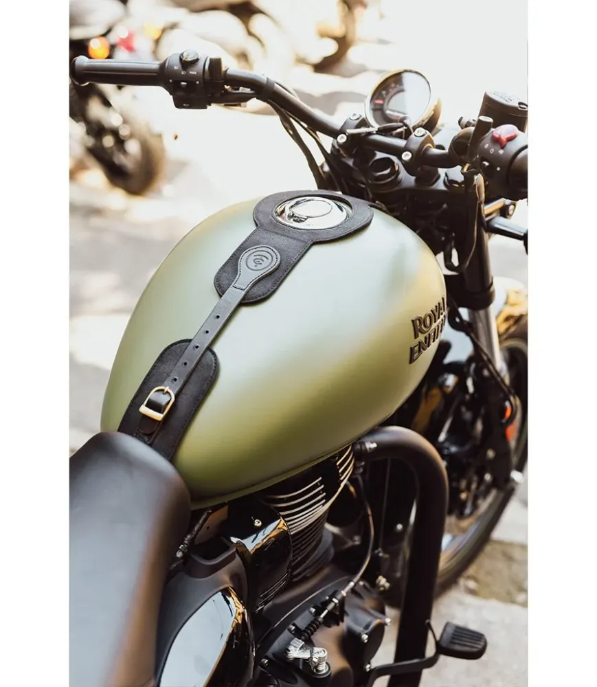 Tank Cover Meteor 350 - Cafe Twin x Trip Machine - Koolzwart