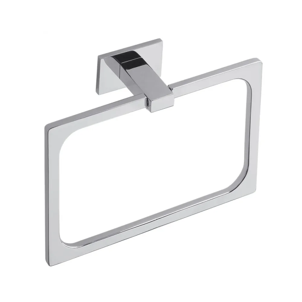Towel ring holder geel koper Look collection Colombo Design