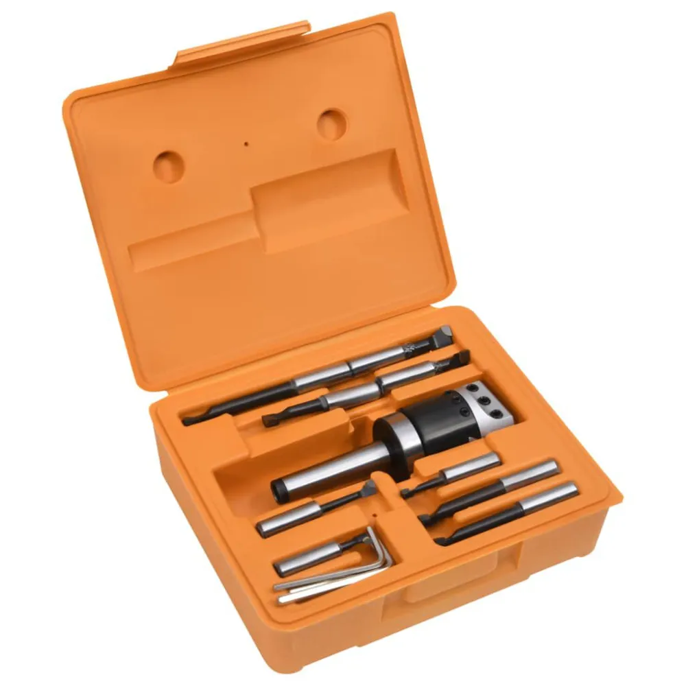 15-delige Boorgereedschapsset met MT3-F1-12 boorkop 50 mm