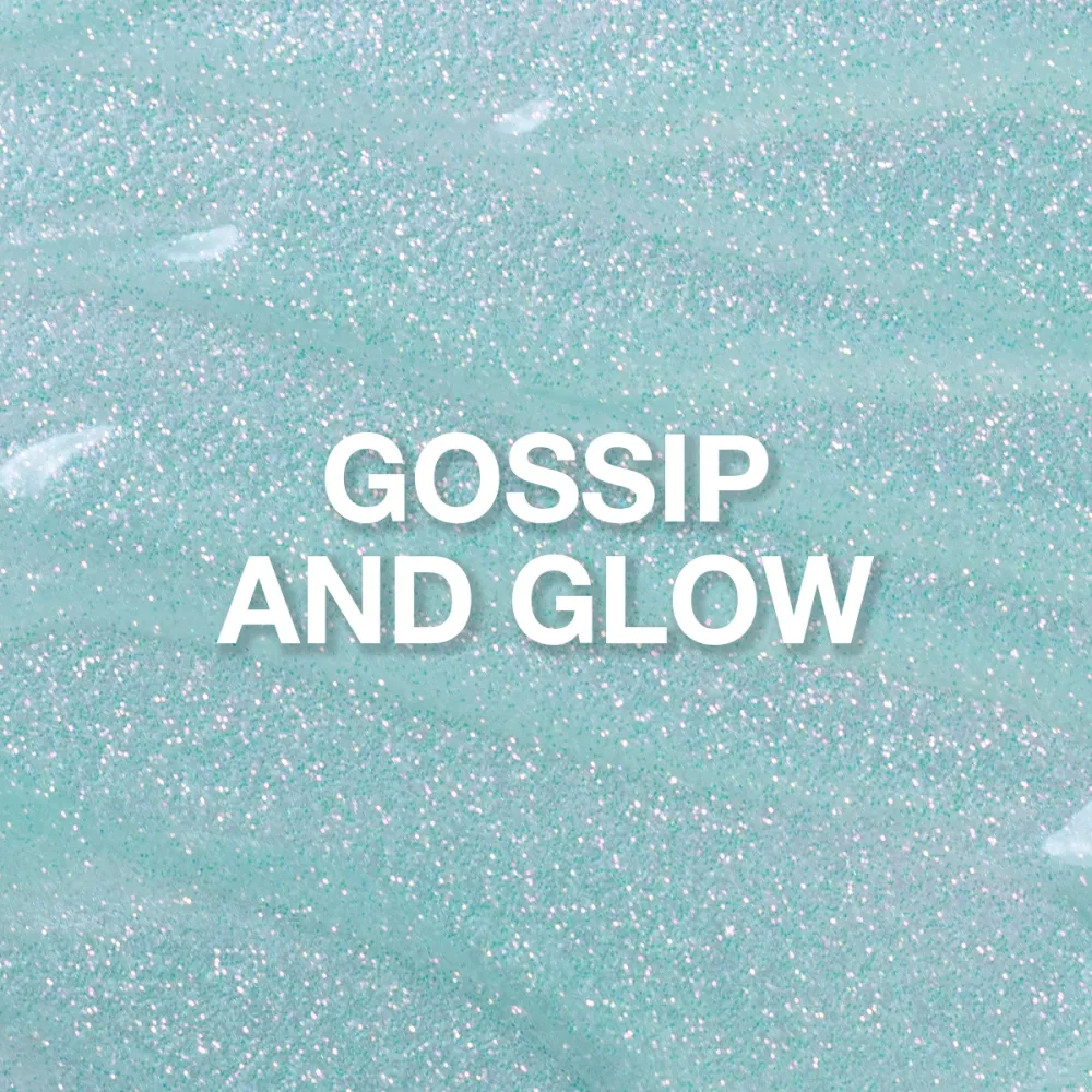 Gossip and Glow, Glitter Gel, 10 ml Voor Industriële Filters