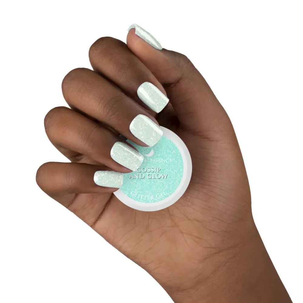 Gossip and Glow, Glitter Gel, 10 ml Voor Industriële Filters