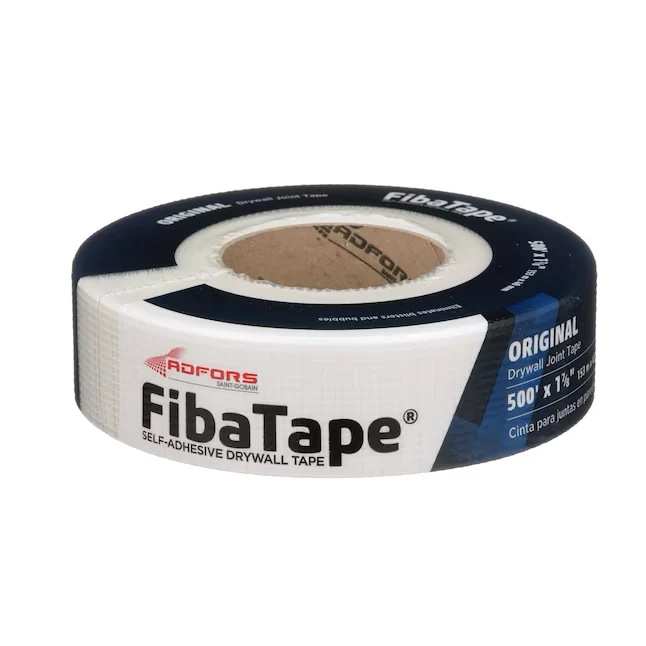 Saint-Gobain ADFORS FibaTape Standard White 1.875- x 500-ft Netstof Construction Self-adhesive Joint Tape
