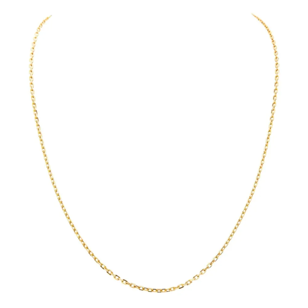 Necklace Link convict yellow gouden